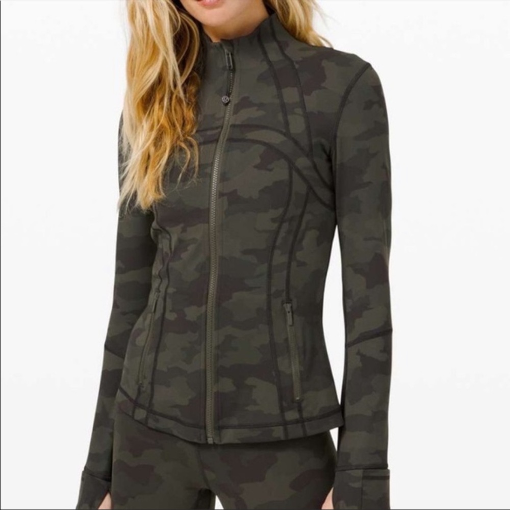 Lululemon Define jacket in camo
